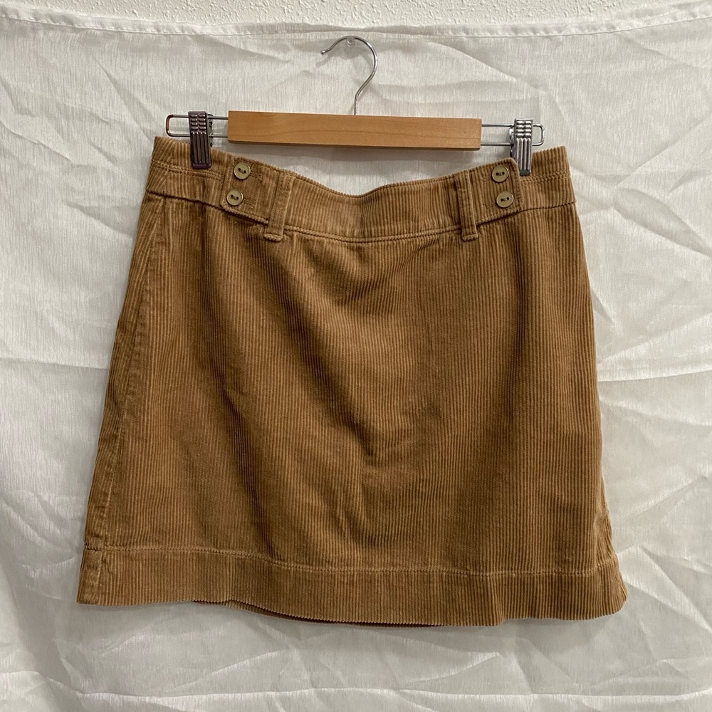 NWT Loft corduroy  Loft mini skirt , brown